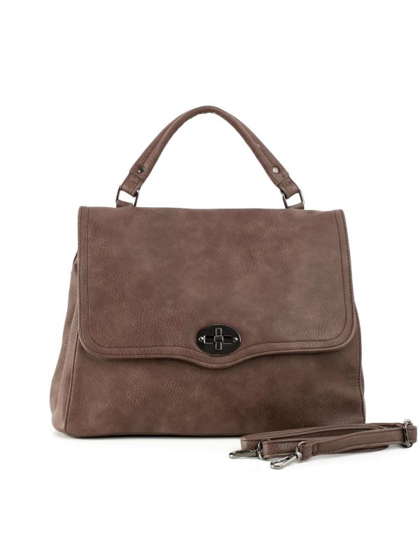 Dark Brown Ladies Bag with Handle