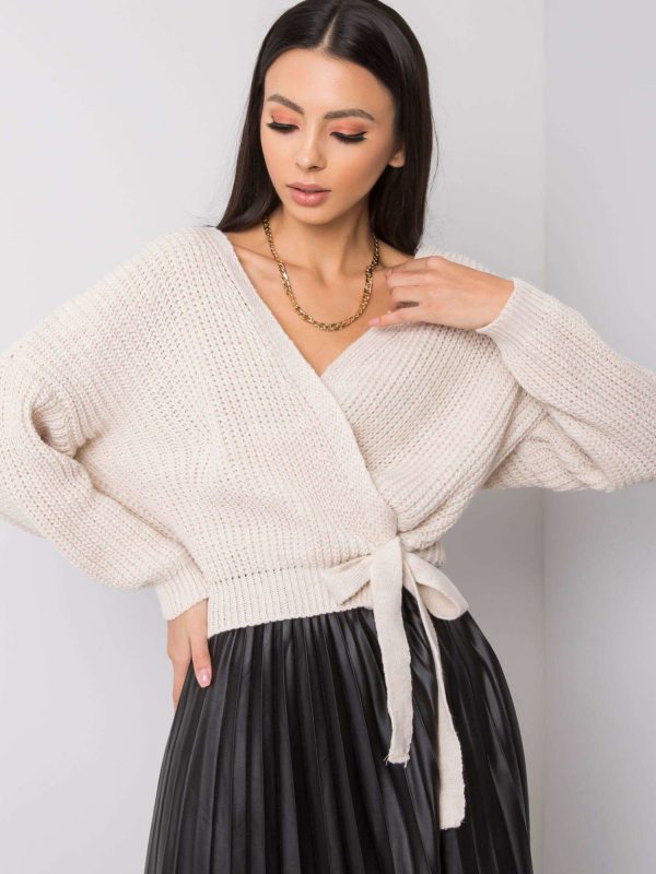 Light-beige sweater Alisa SUBLEVEL