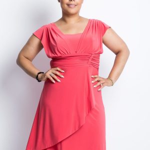 Columbia Plus Size Coral Dress