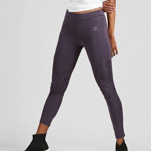 TOMMY LIFE Purple Print Leggings