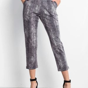 Gray pants Snakeskin