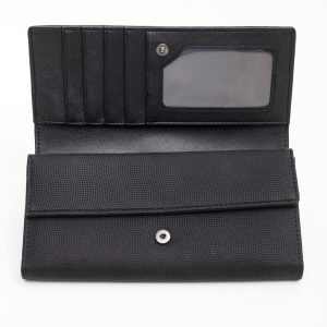 Black Women's Long Wallet