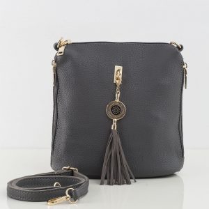 Grey Boho Messenger