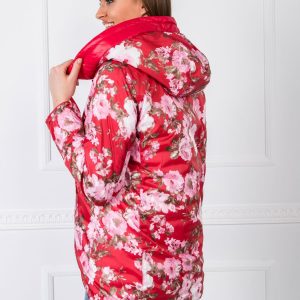 Red Elodie Reversible Jacket