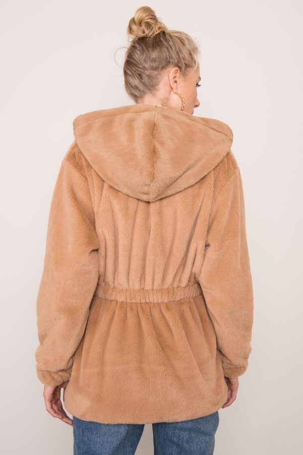 BSL Light Brown Fur Jacket