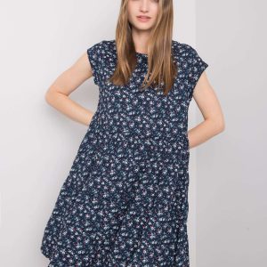 Navy blue oversize dress Eve STITCH & SOUL