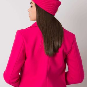 Fuchsia knitted beanie RUE PARIS