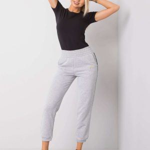 Grey-black pants Keisha FOR FITNESS