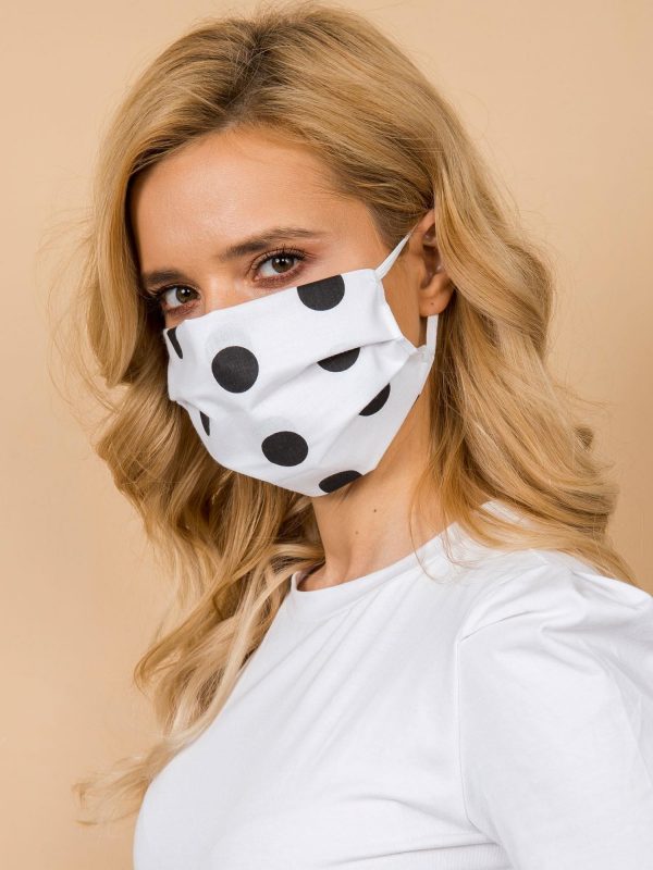 White reuse cotton mask