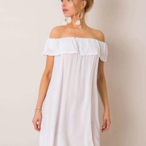 Santorini White Dress