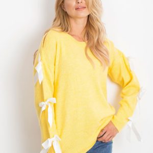 RUE PARIS Yellow Montana sweater