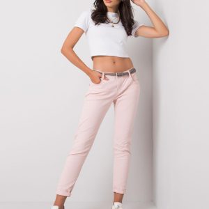 Rabella's powdery pink pants