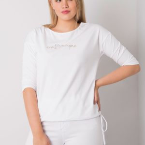 Khadi White Plus Size Cotton Blouse