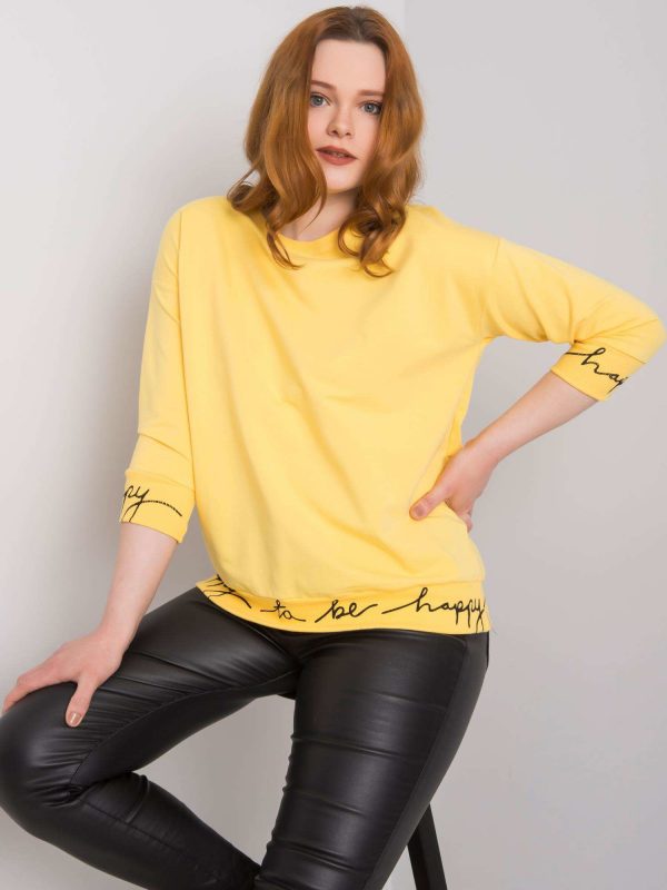 Charliza Yellow Sweatshirt