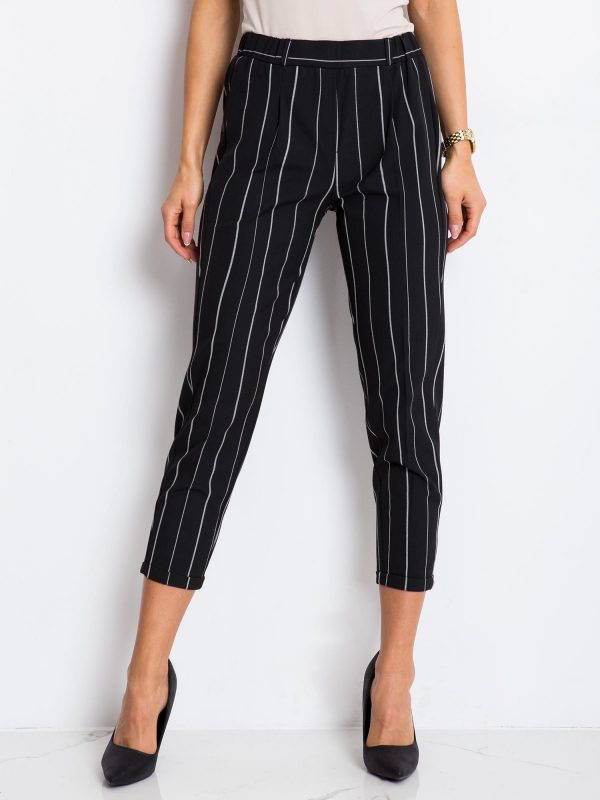 RUE PARIS Black pants Valentina