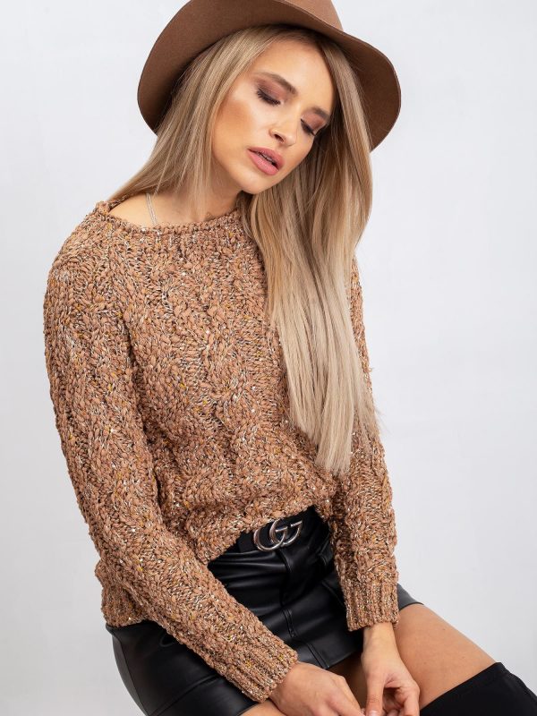 Erika light brown sweater