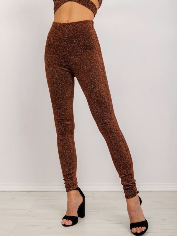 BSL Copper Shiny Leggings