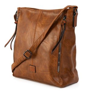 Brown Imitation Leather Bag