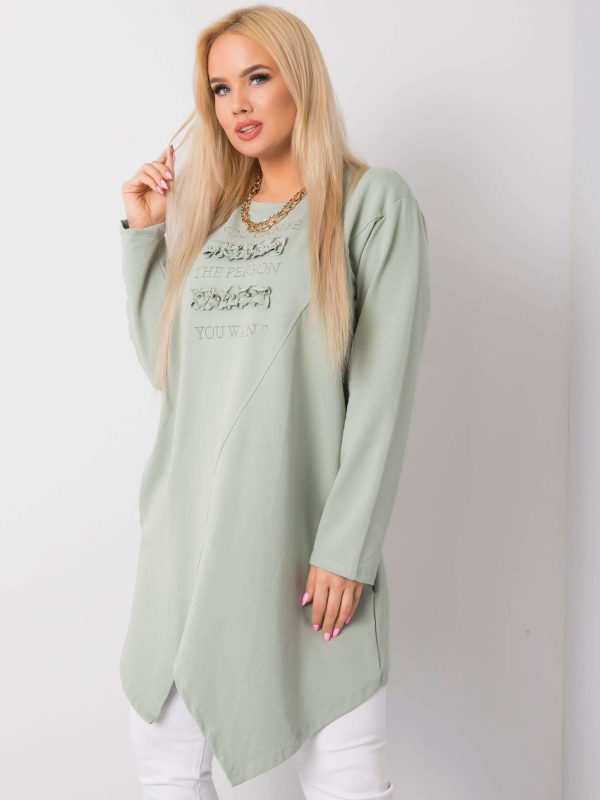 Pistachio tunic Sancha