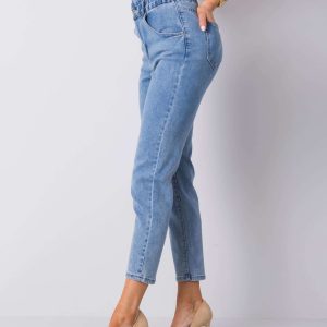 Blue high-waisted jeans Lucrezia