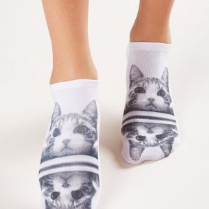 Women's footwear socks with print