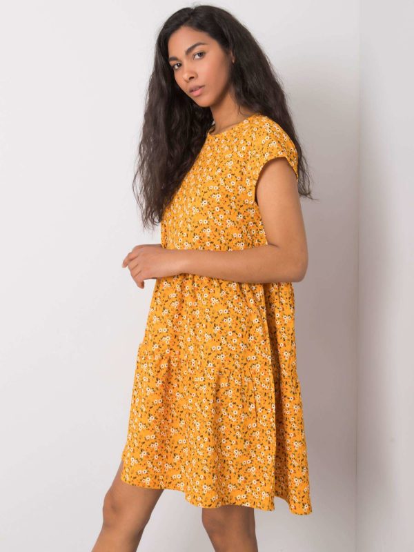 Yellow oversized dress Eve STITCH & SOUL