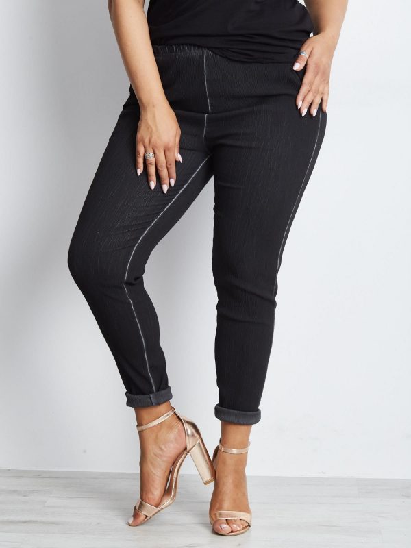 Advice Plus Size Black Pants