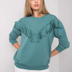 Antoniella sea fringed sweatshirt