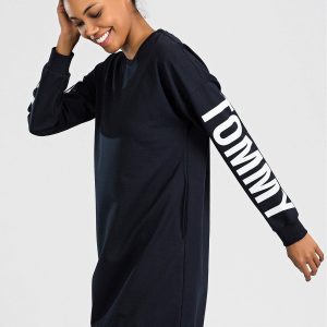 TOMMY LIFE Navy blue tunic