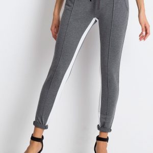 Dark Grey Defined Sweatpants