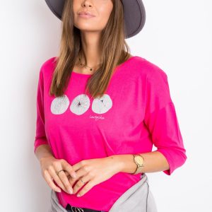 Pink Trio Blouse