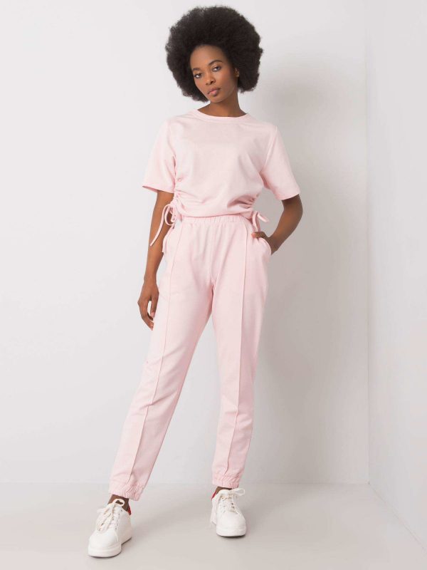 Pale pink casual set Journi RUE PARIS