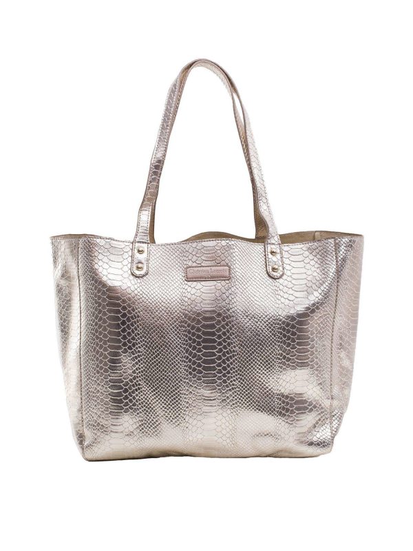 Gold Shopper Bag