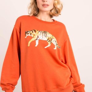 Dark orange sweatshirt BSL