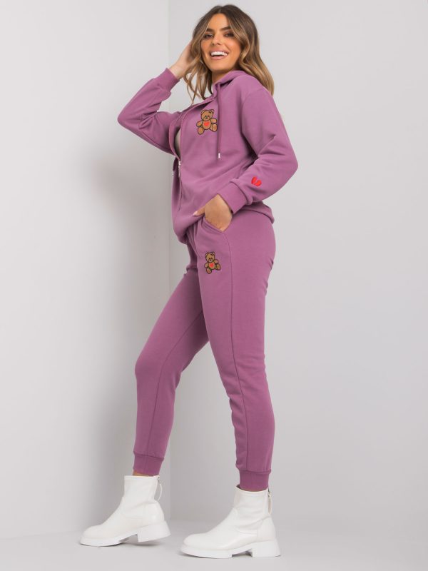 Violet Women's Sweatsuit Set Divyana