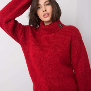 Dark red sweater Nessa RUE PARIS