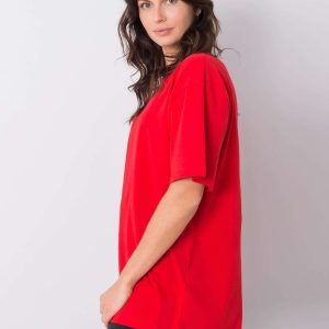 Red t-shirt Juliet RUE PARIS