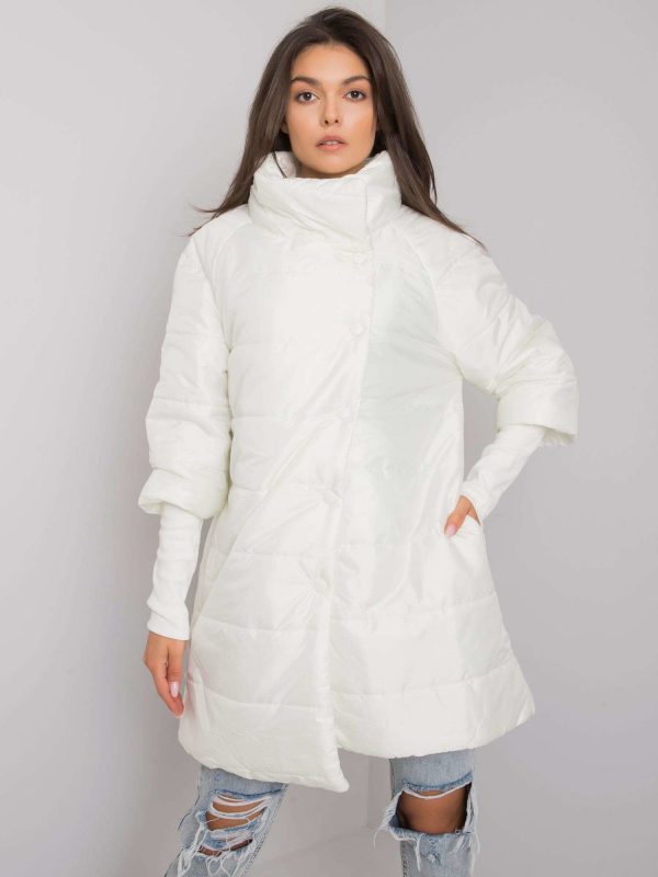 Ecru quilted jacket Carlota