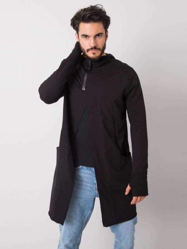 Quincy Men's Black Hoodie