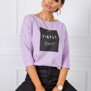 Light purple blouse Serina