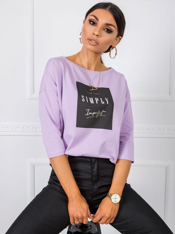 Light purple blouse Serina