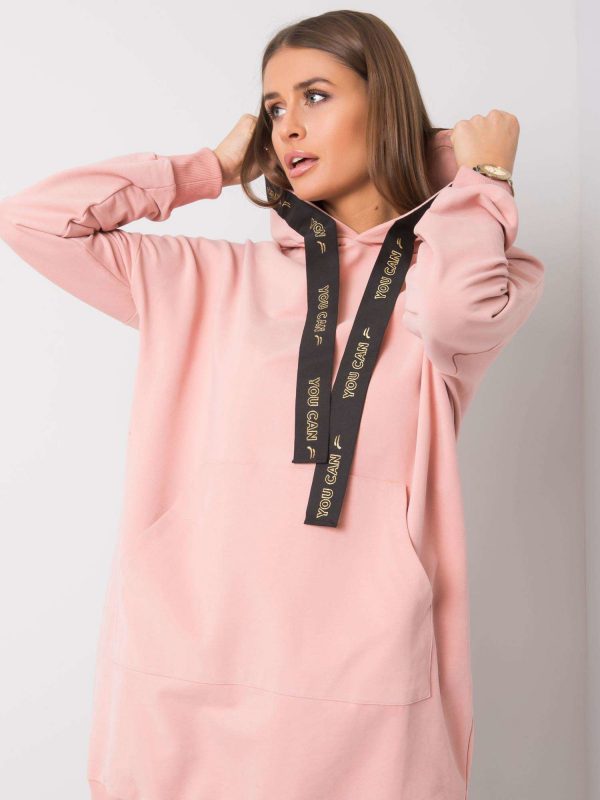 Maggie DIRTY PINK SWEATSHIRT FOR FITNESS