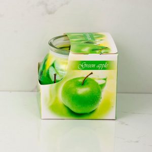 Apple scented candle