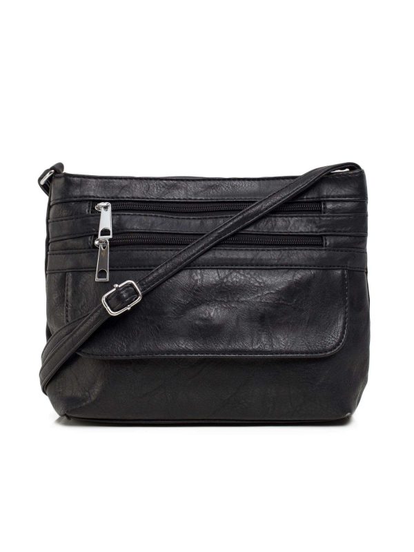 Black Eco Leather Handbag