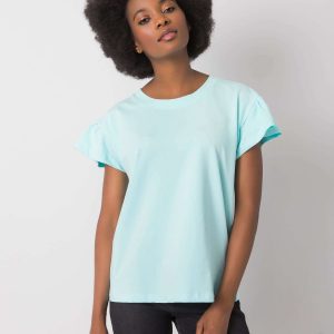 Mint cotton blouse Ansley RUE PARIS