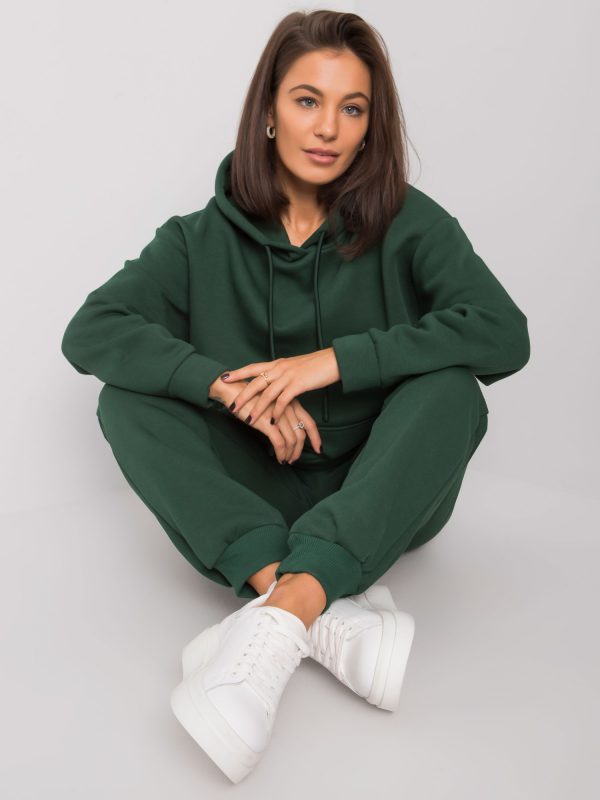 Dark green sweatsuit set Arles