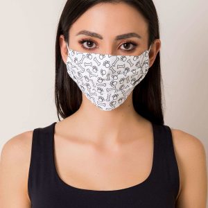 White reuse mask