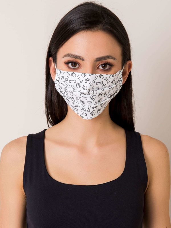 White reuse mask