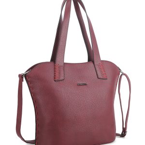 Burgundy big city bag LUIGISANTO