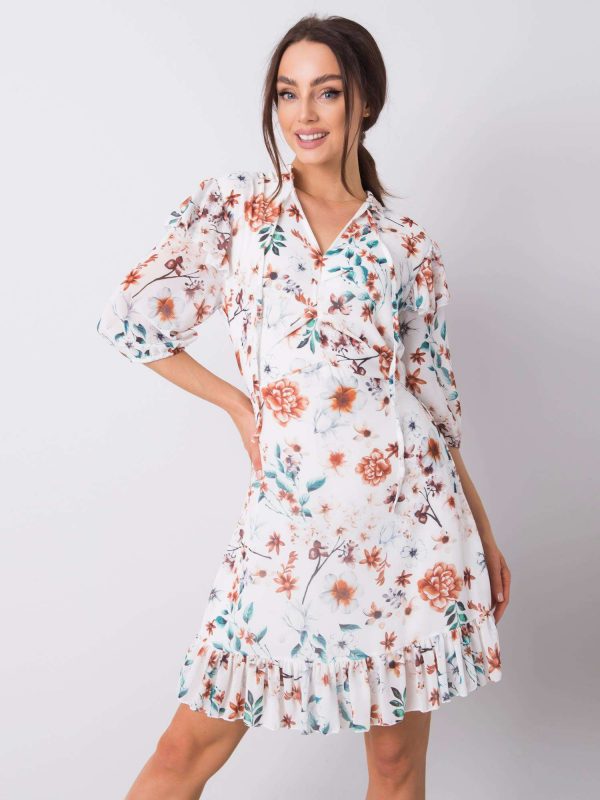 White flower dress Verity